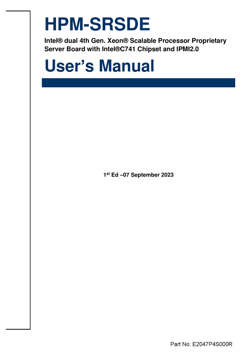 BCM Advanced Research HPM-SRSDE user manual