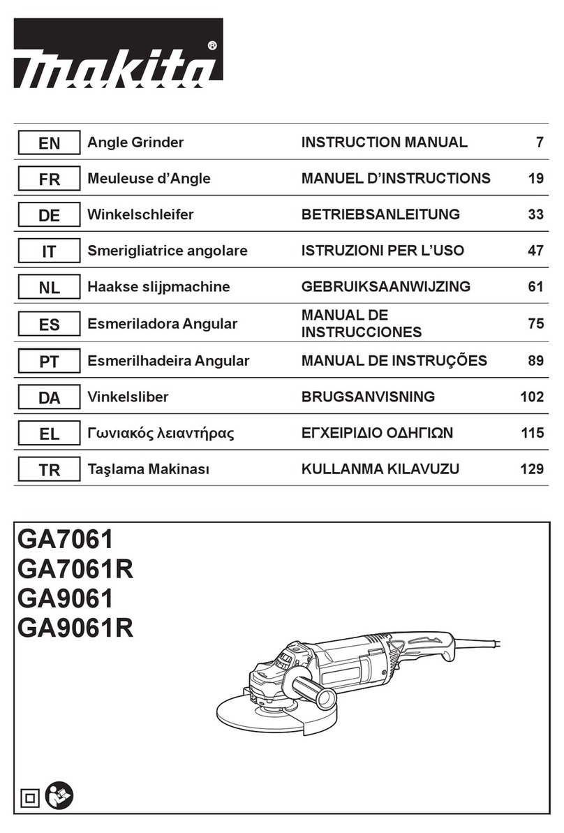 Makita GA7061 instruction manual