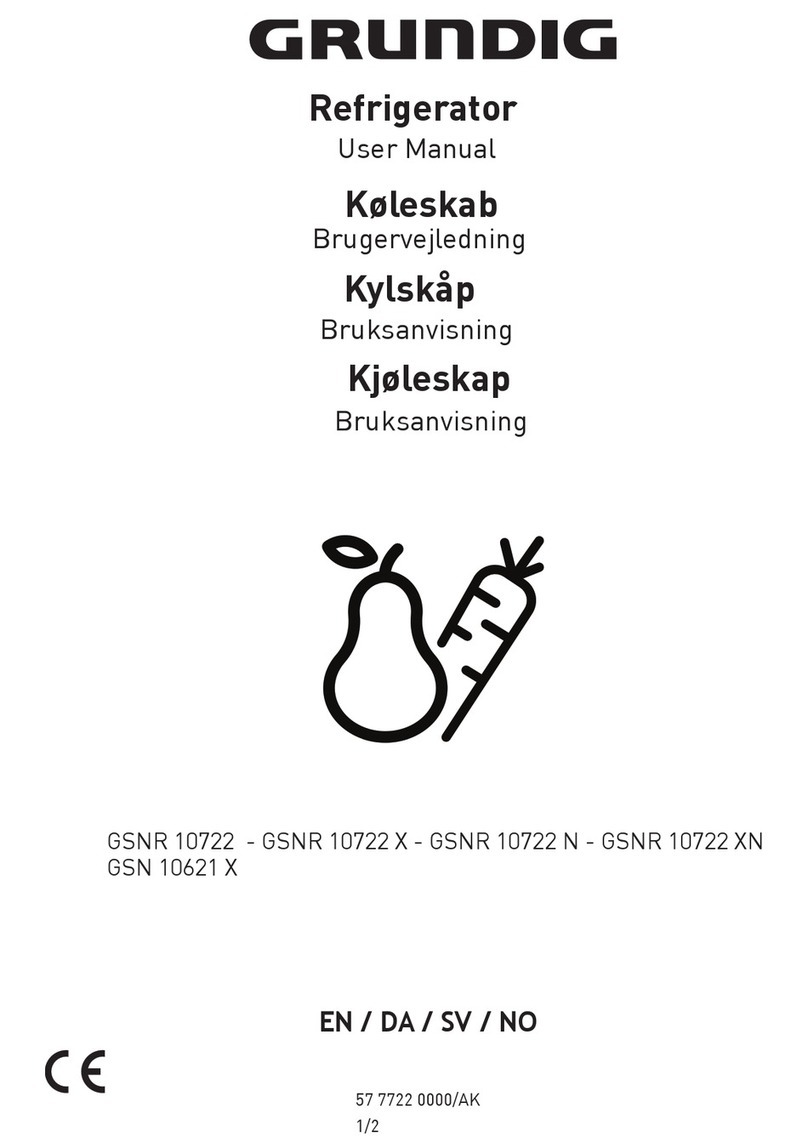 Grundig GSN 10621 X User manual
