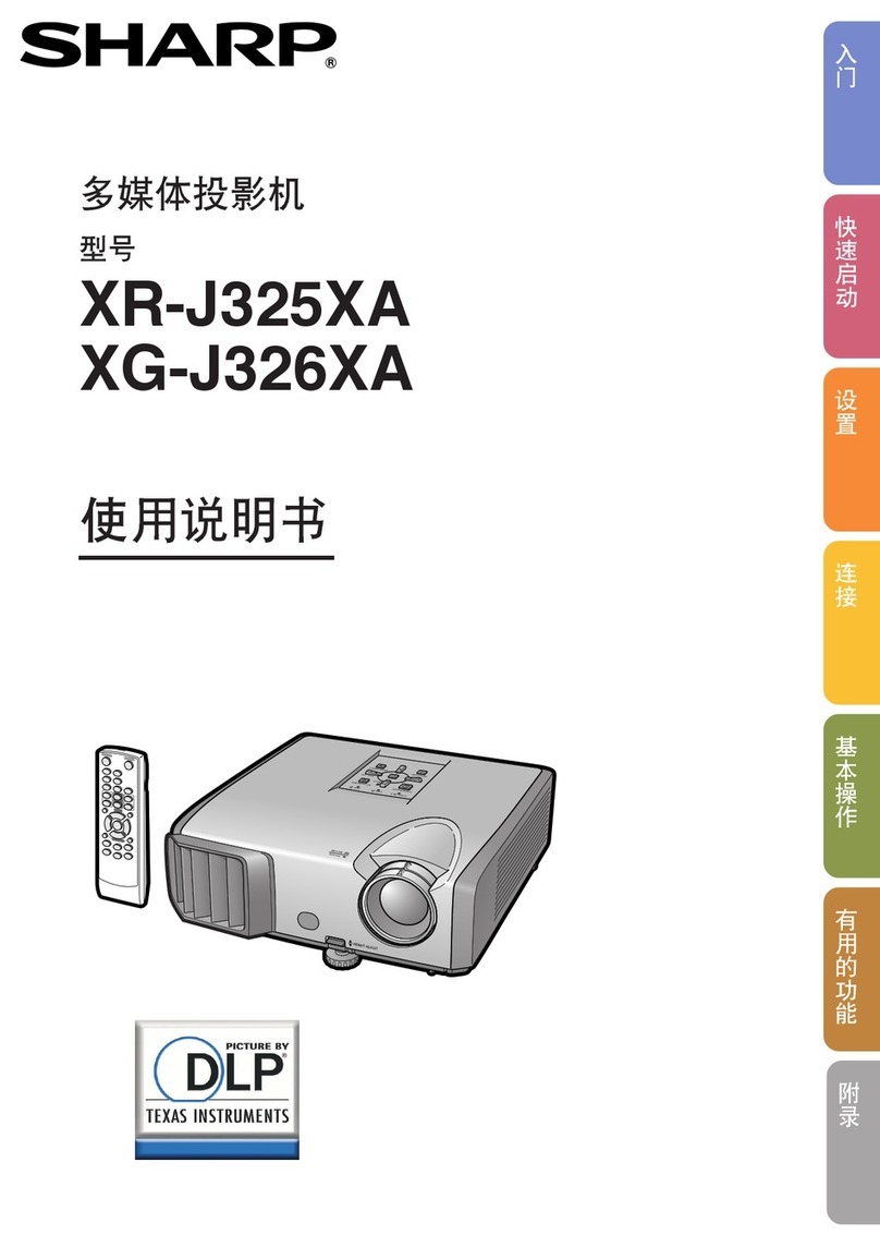 Sharp XR-J325XA manual