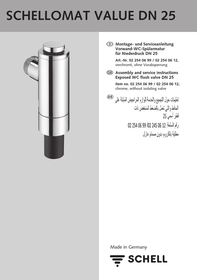 Schell 02 254 06 99 Operating instructions