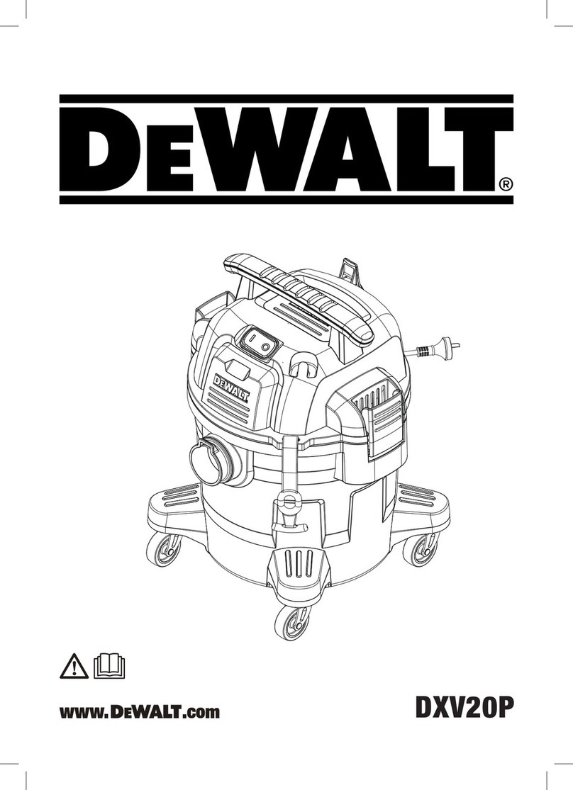 DeWalt DXV20P User manual DeWalt DXV20P User manual
