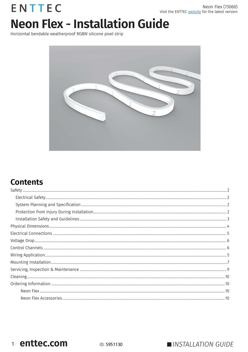 Enttec Neon Flex installation guide