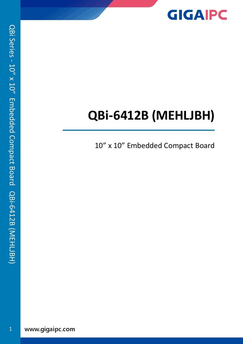GIGAIPC QBi-6412B User manual