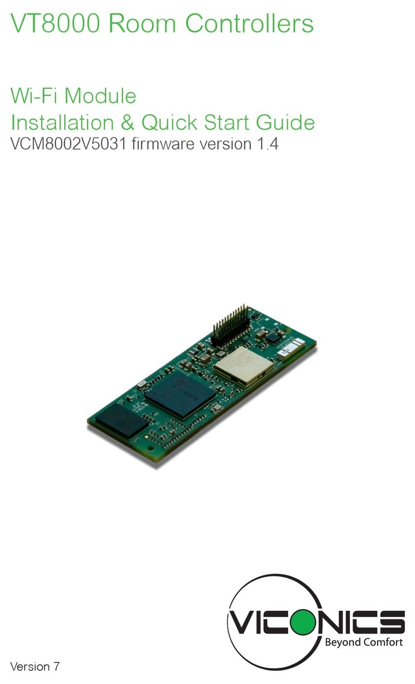 Viconics VT8000 Series Datasheet Viconics VT8000 Series Datasheet
