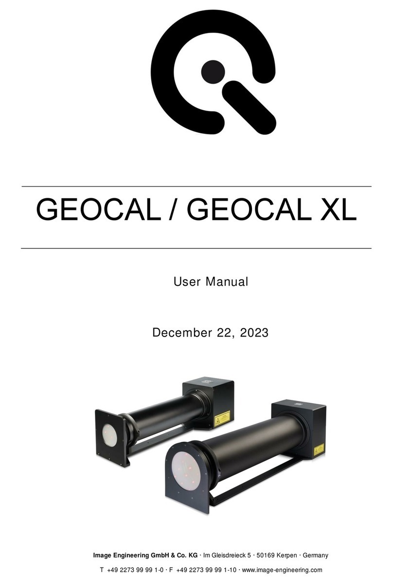 Image Engineering GEOCAL User manual
