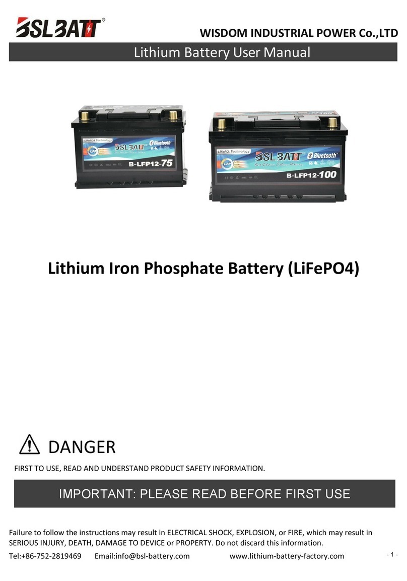 BSLBATT B-LFP12-100 user manual