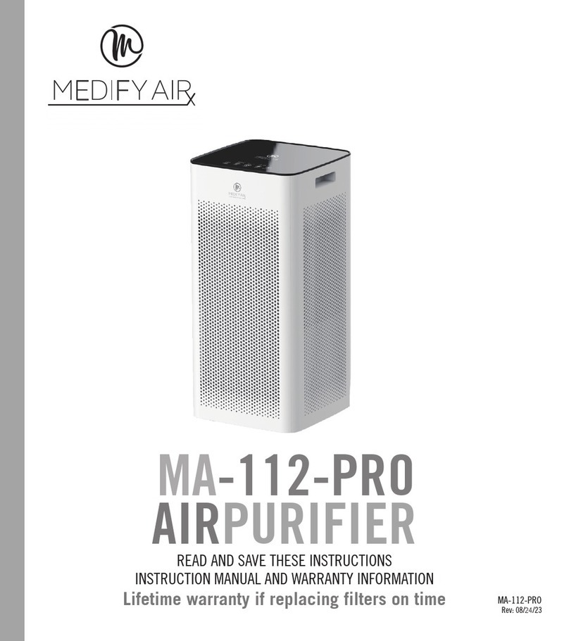 Medify Air MA-112-PRO Instruction Manual