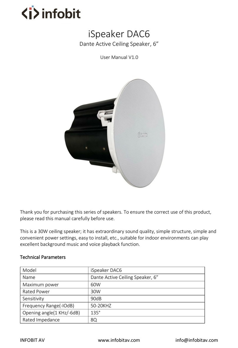 infobit iSpeaker DAC6 user manual