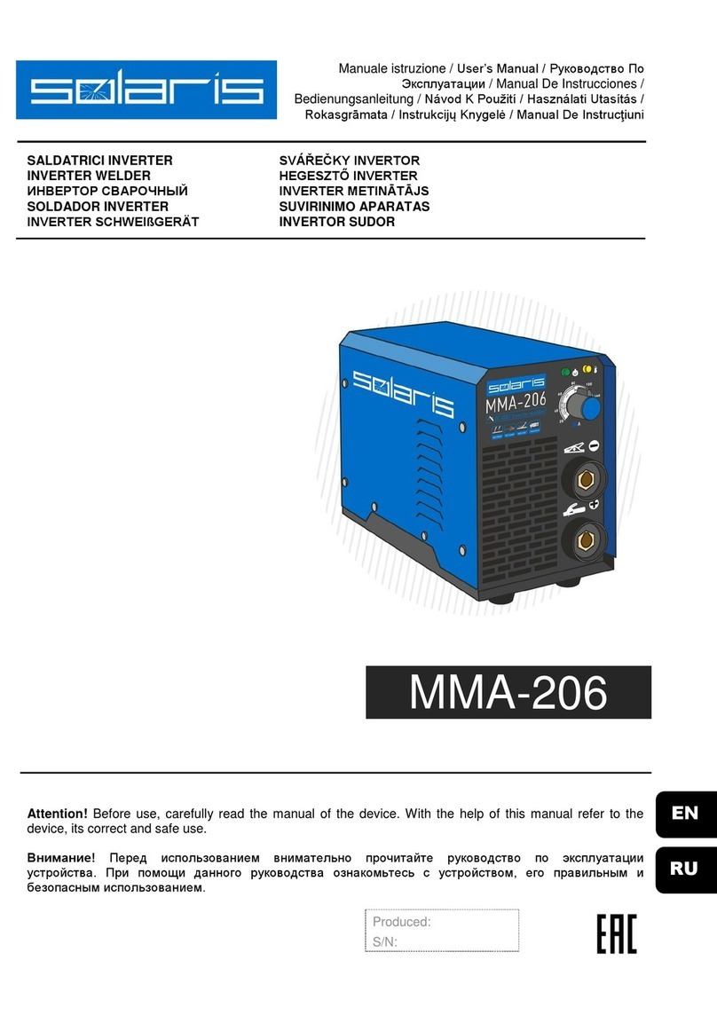 Solaris MMA-206 User manual
