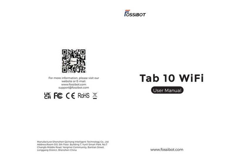 FOSSIBOT Tab 10 WiFi User manual