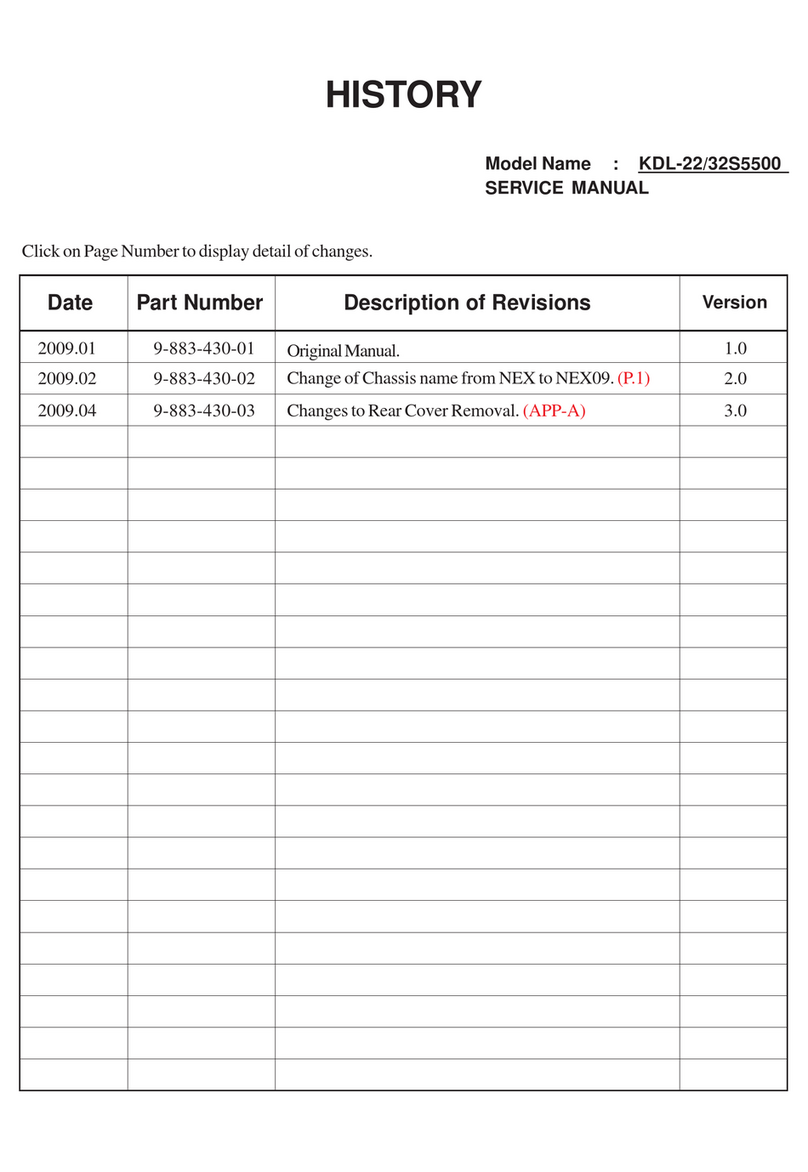 Sony KDL-22S5500 User manual