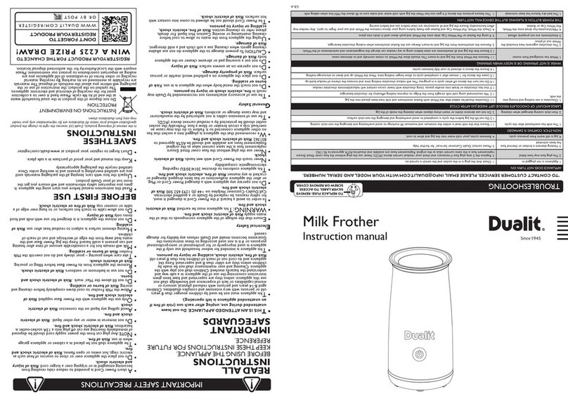 Dualit 84140 instruction manual Dualit 84140 instruction manual