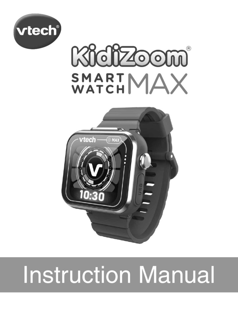 V-tech KidiZoom Smart Watch MAX User manual