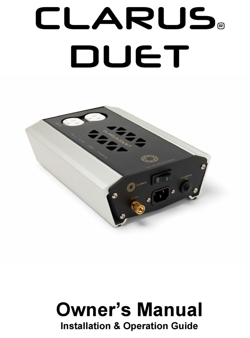 Clarus DUET owner's manual