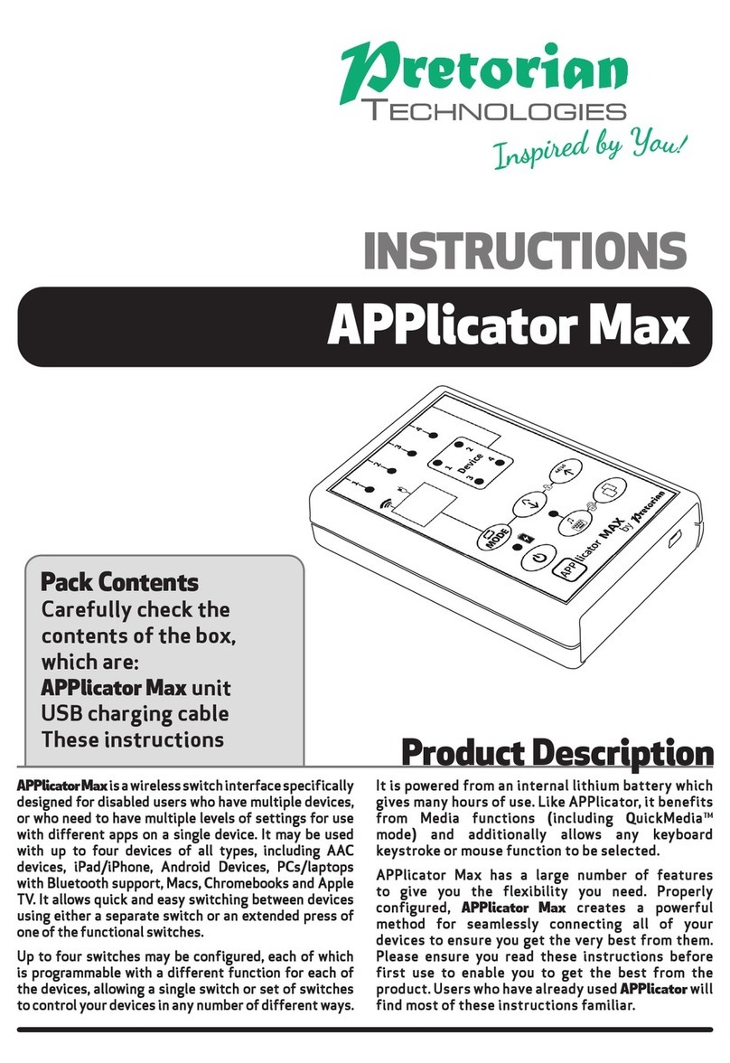 Pretorian APPlicator instructions