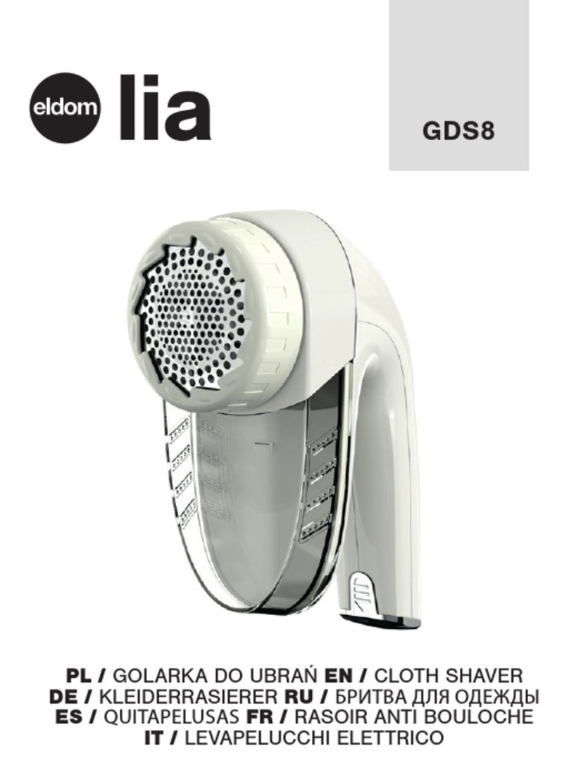 Eldom Lia GDS8 User manual