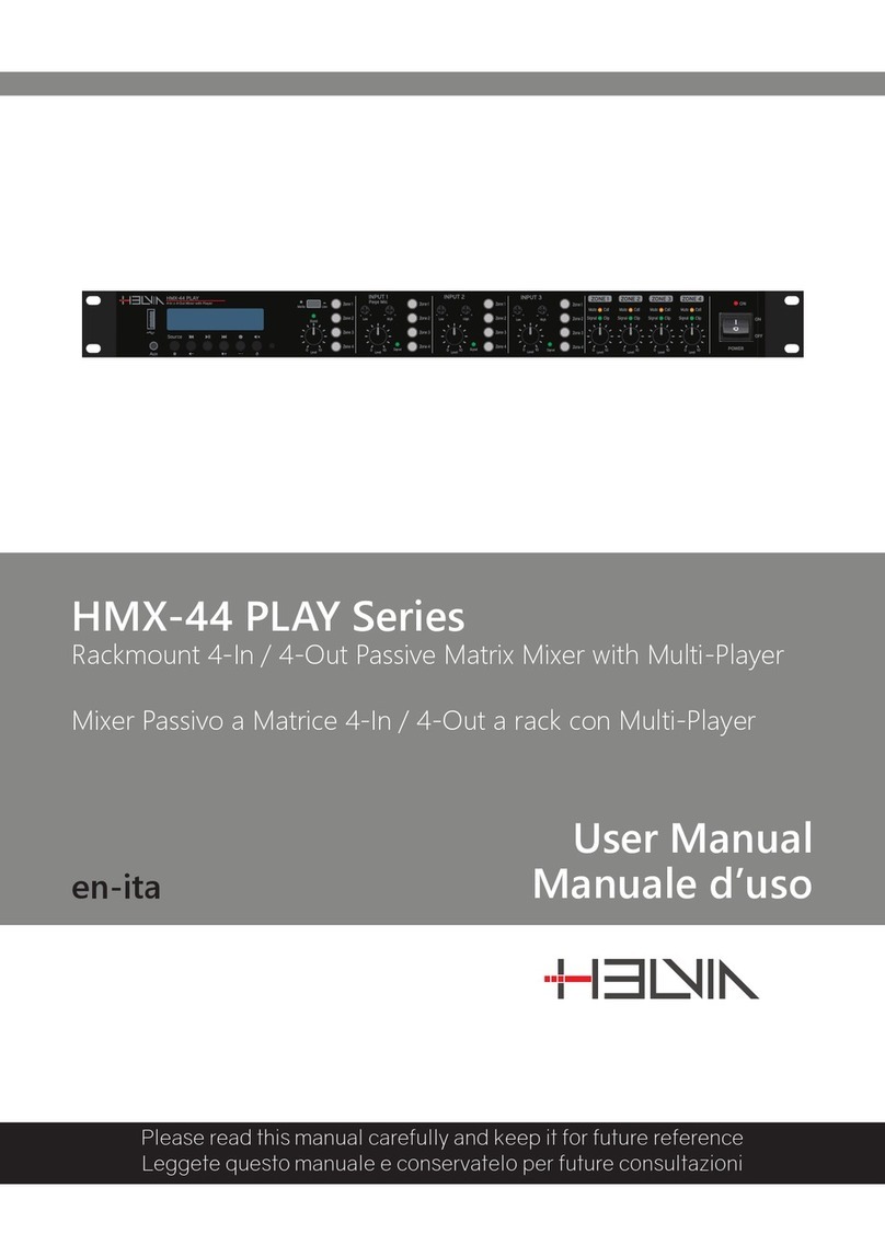 HELVIA HMX-44 PLAY Series user manual
