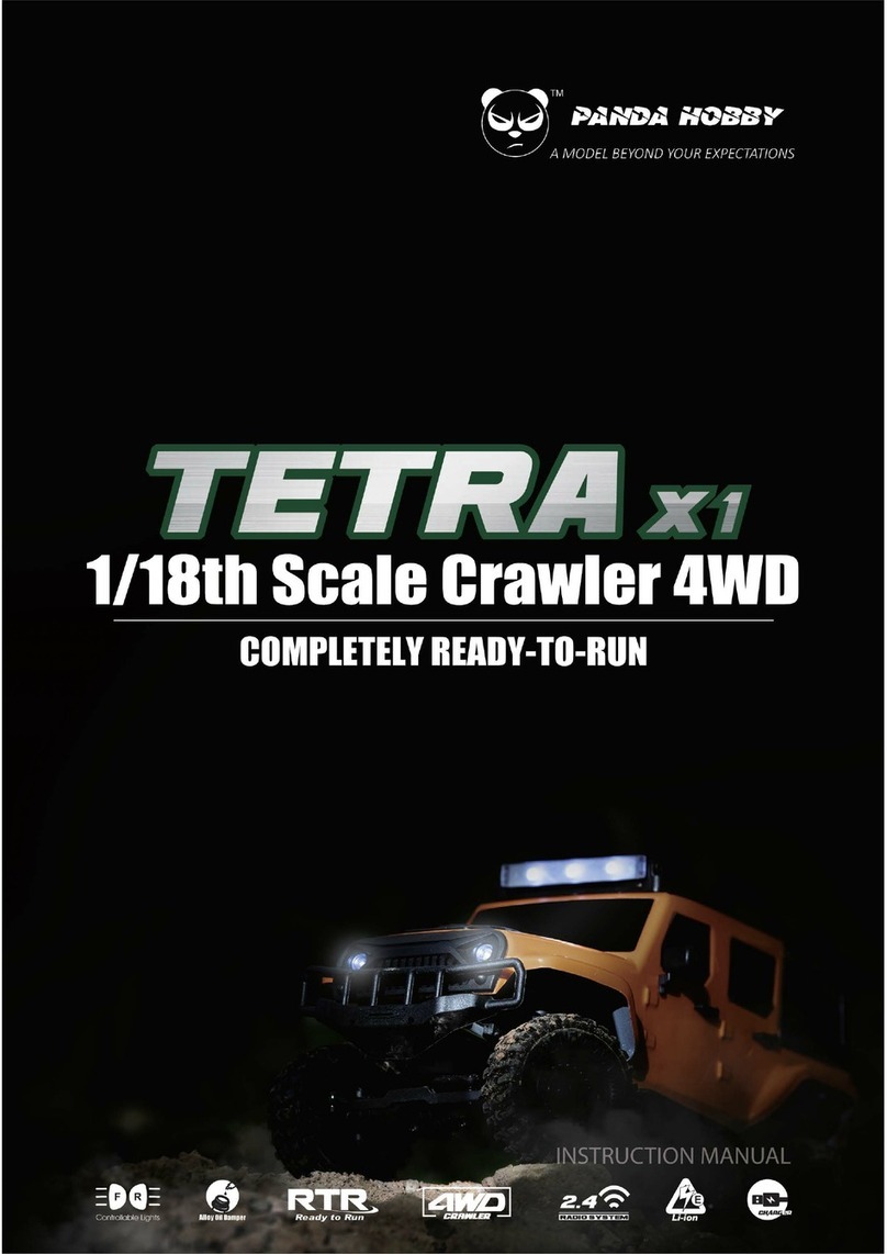 Panda Hobby Tetra X1 User manual