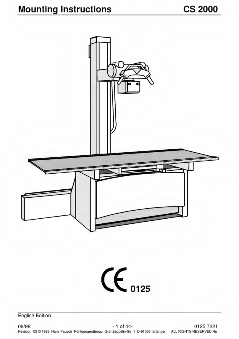 Hans Pausch CS 2000 Mounting instructions