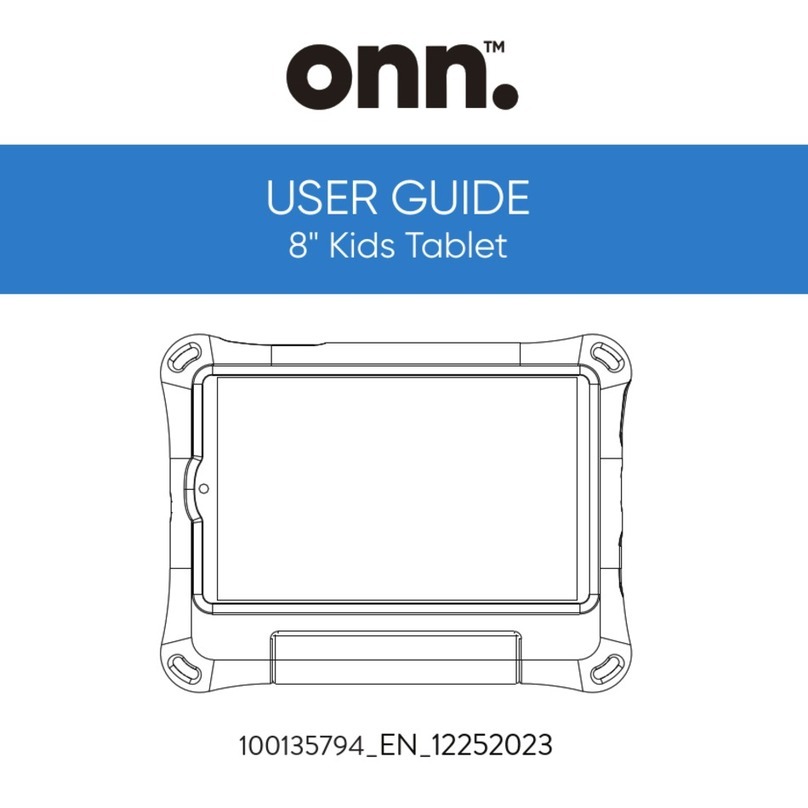 Onn 8 Kids Tablet user guide