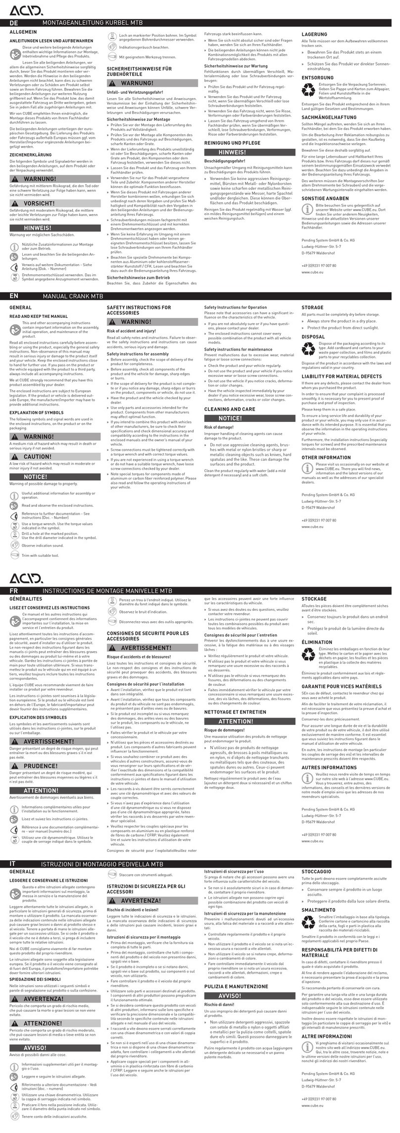 ACID MTB manual