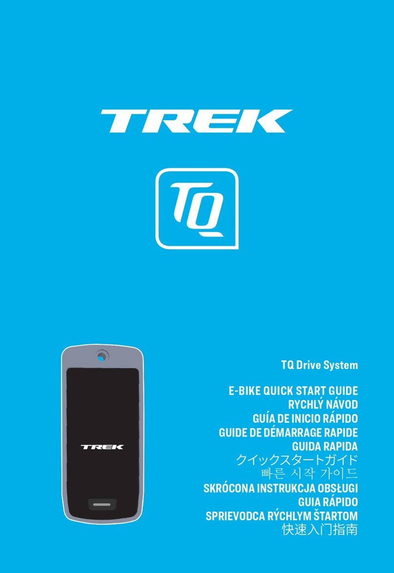 Trek TQ Drive System User manual