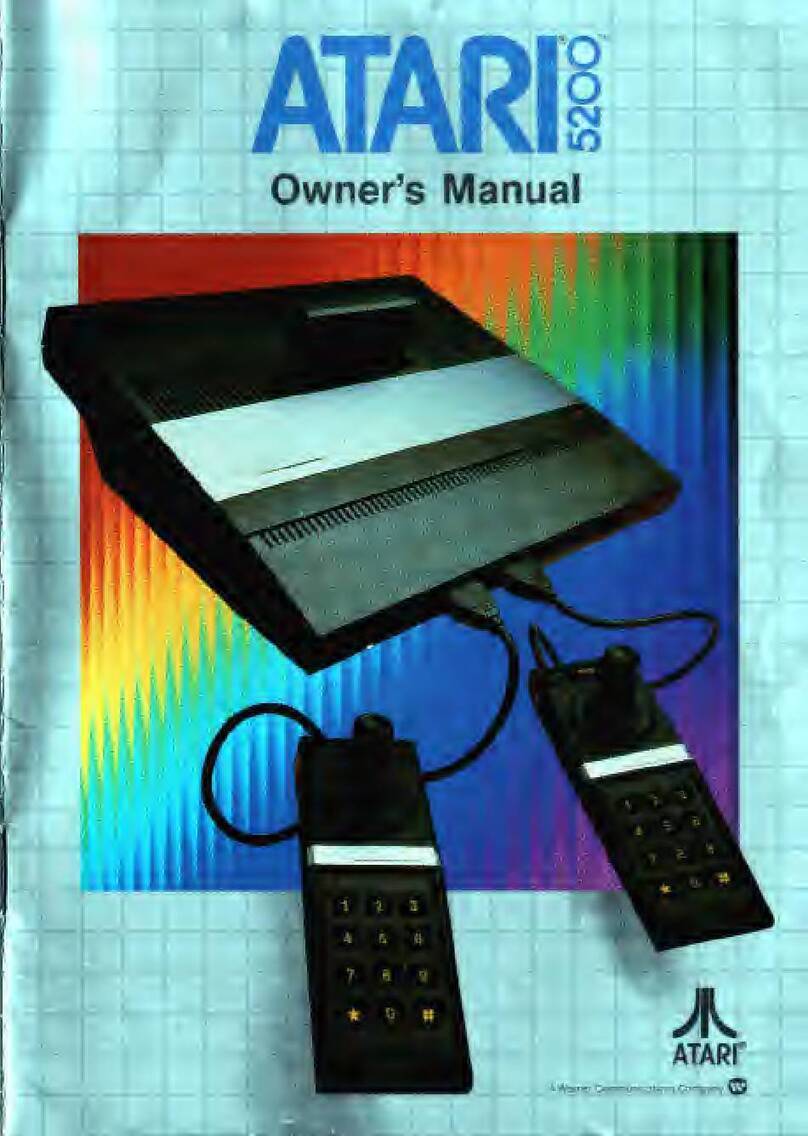 Atari 5200 User manual Atari 5200 User manual