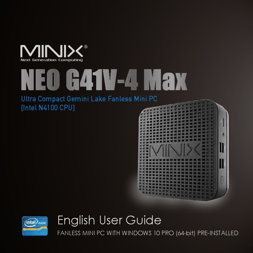 Minix NEO G41V-4 Max user guide