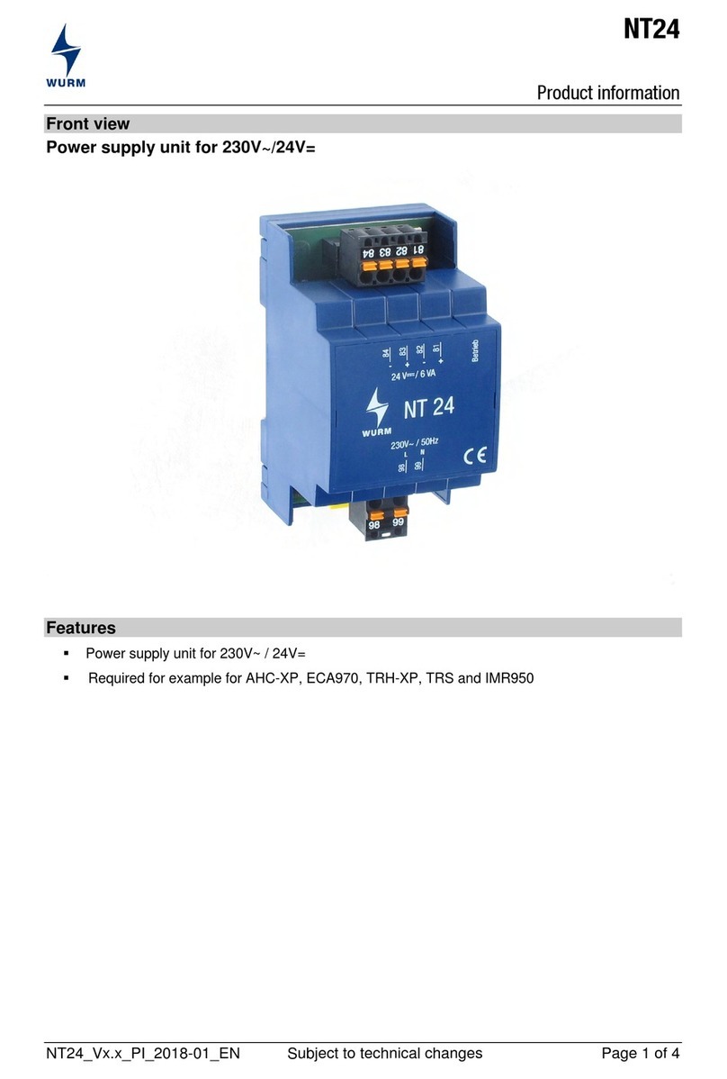 WURM NT24 Product information