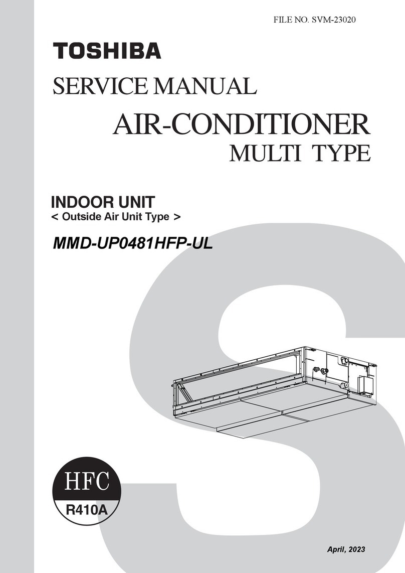 Toshiba MMD-UP0481HFP-UL User manual