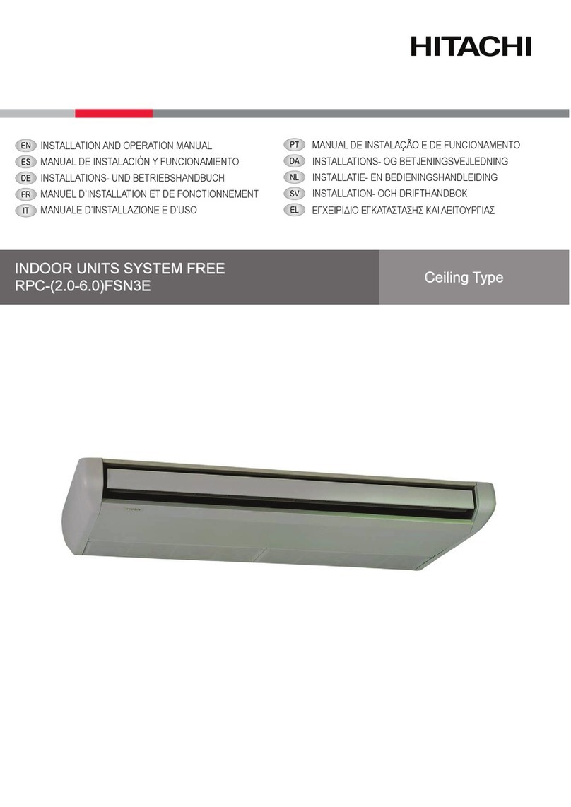 Hitachi RPC-FSN3E User manual