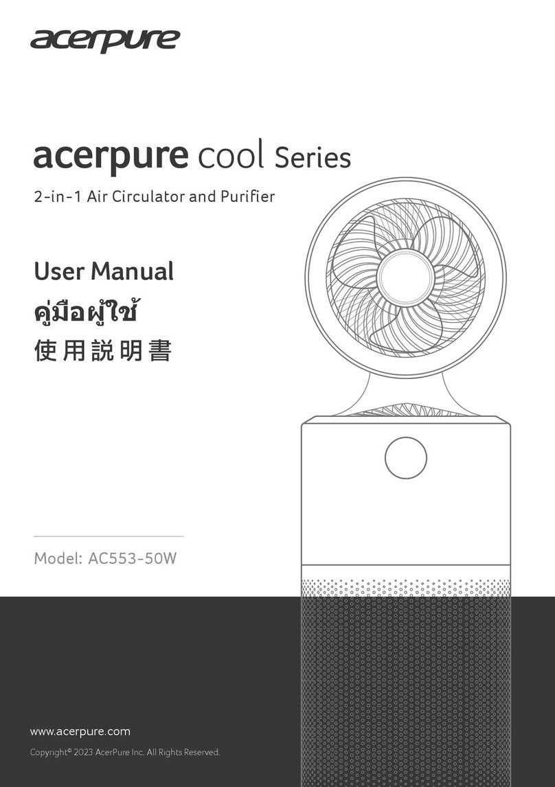 acerpure cool Series User manual