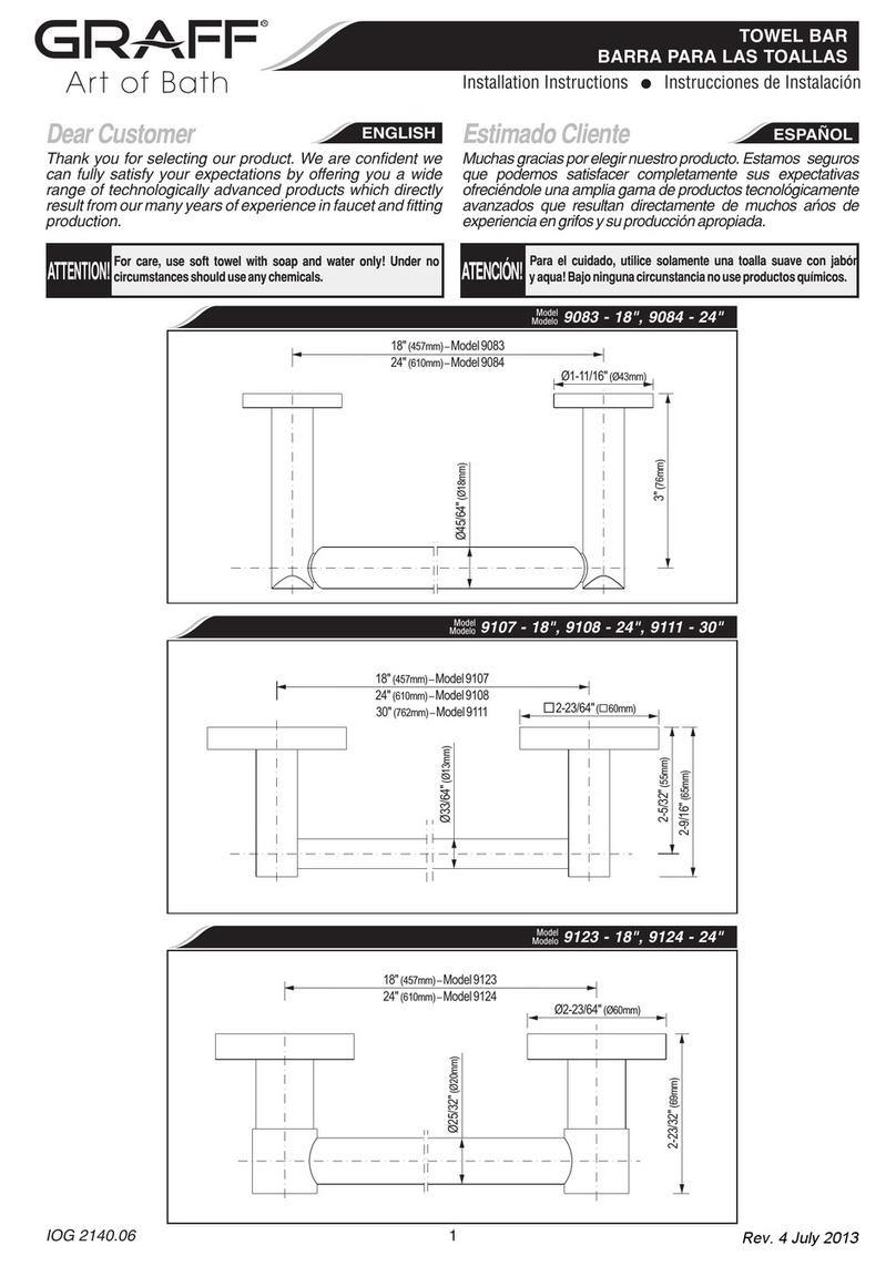 Graff 9083 User manual