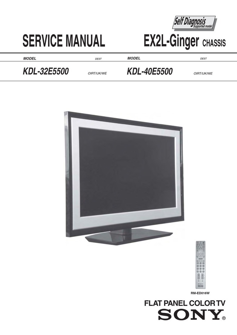 Sony KDL-32E5500 User manual