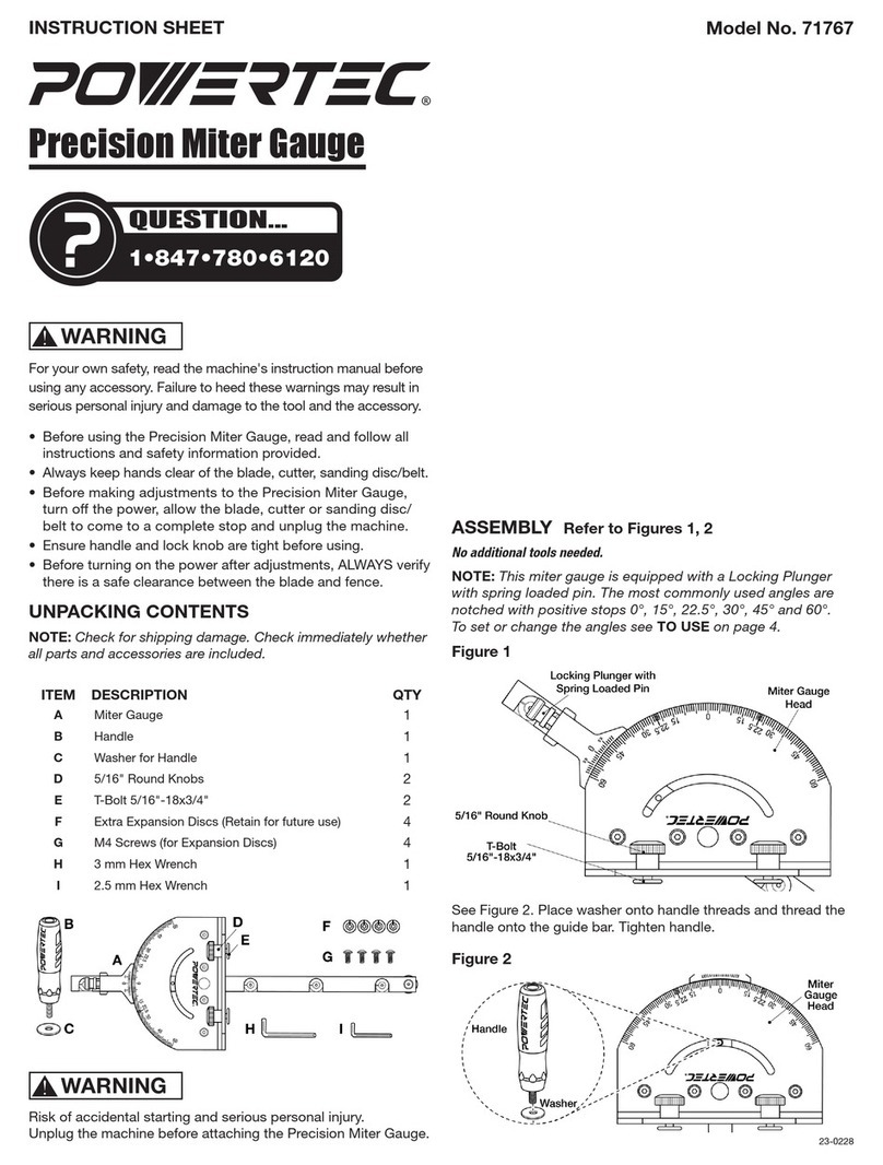 Power Tec 71767 instruction sheet