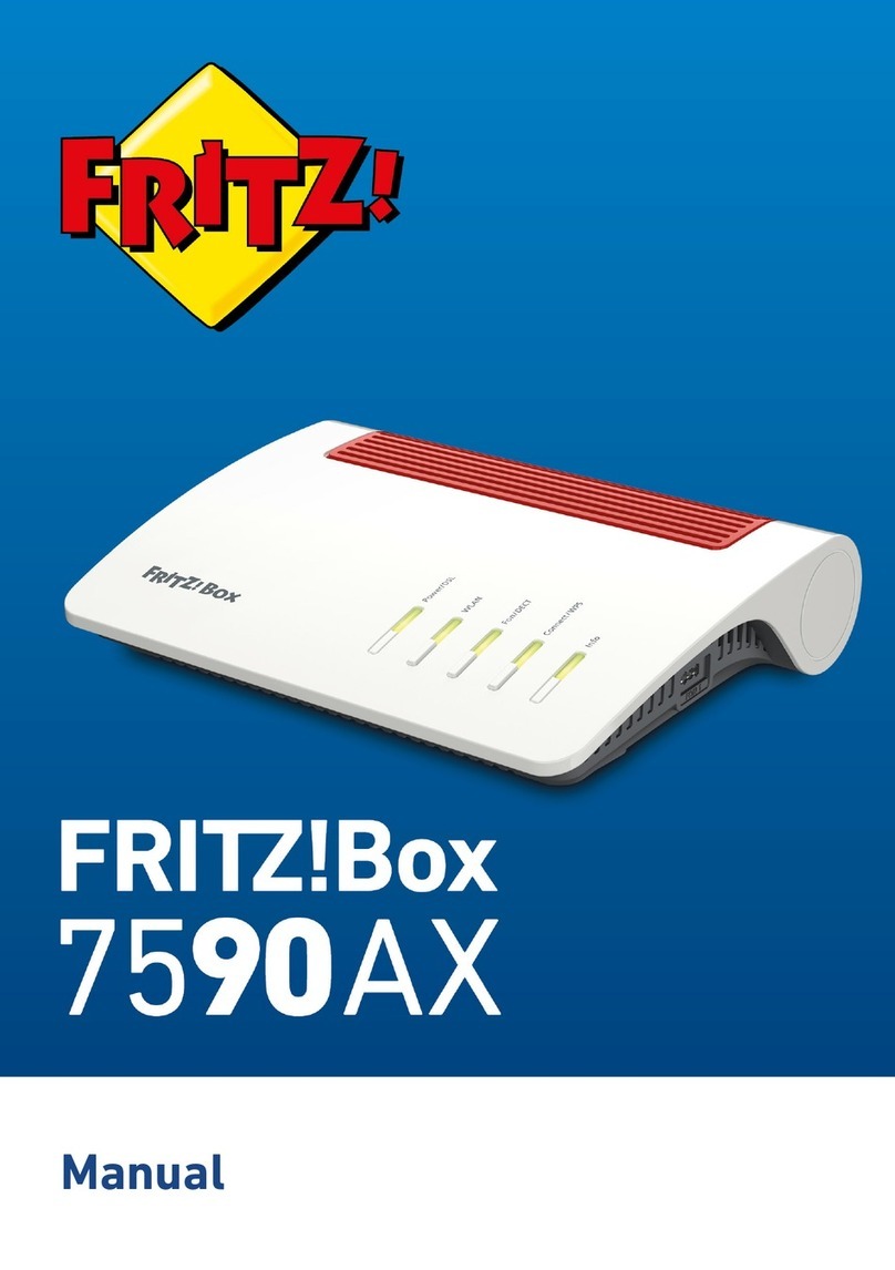 AVM FRITZ!Box 7590AX manual