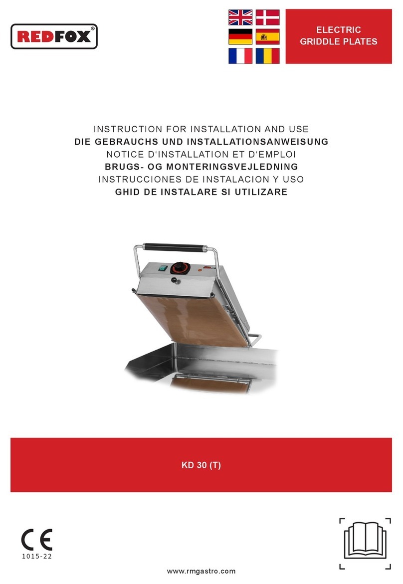 Redfox KD 30 (T) Instructions for installation and use