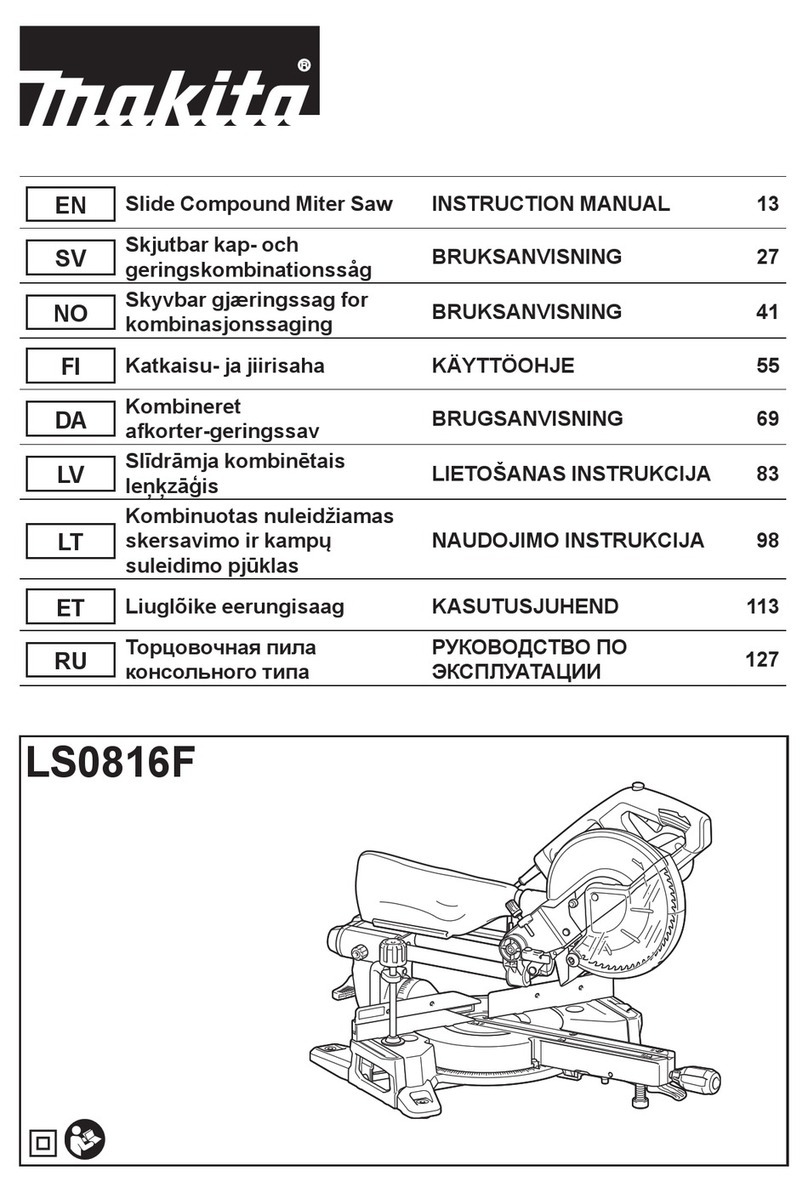 Makita LS0816F instruction manual