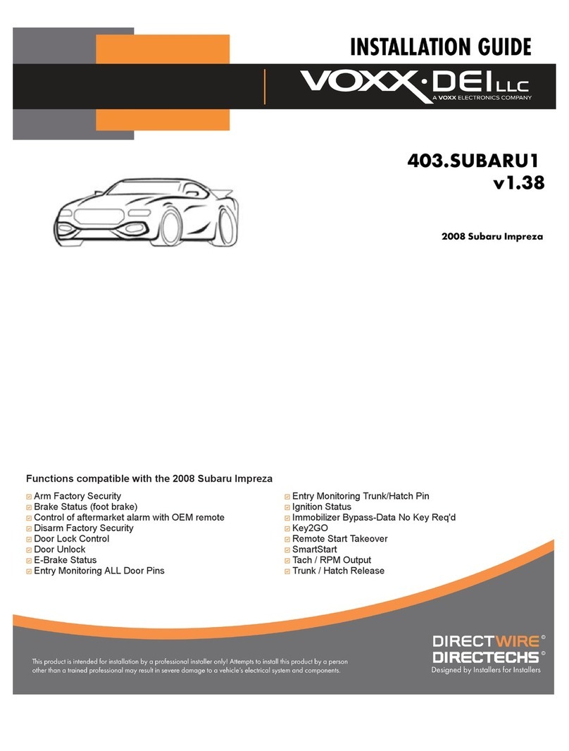 Directed Directechs DB3 User manual Directed Directechs DB3 User manual
