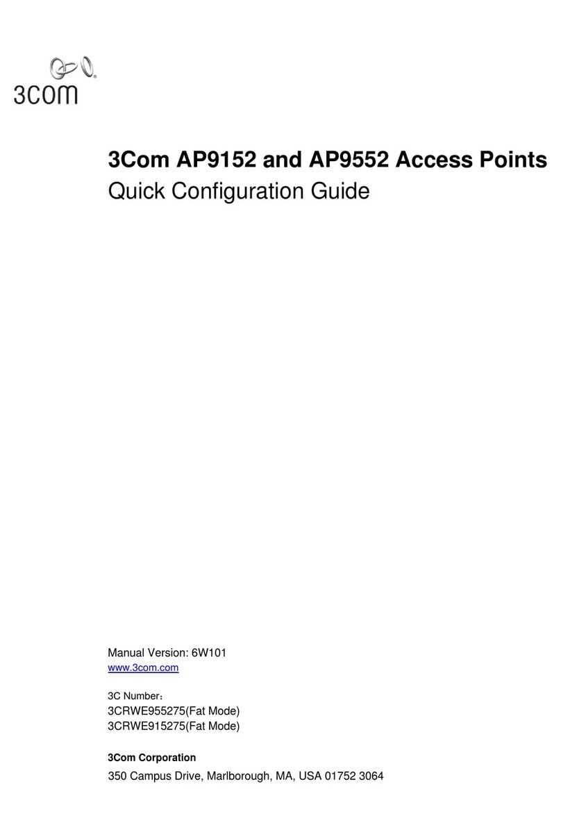 3Com AP9152 User manual