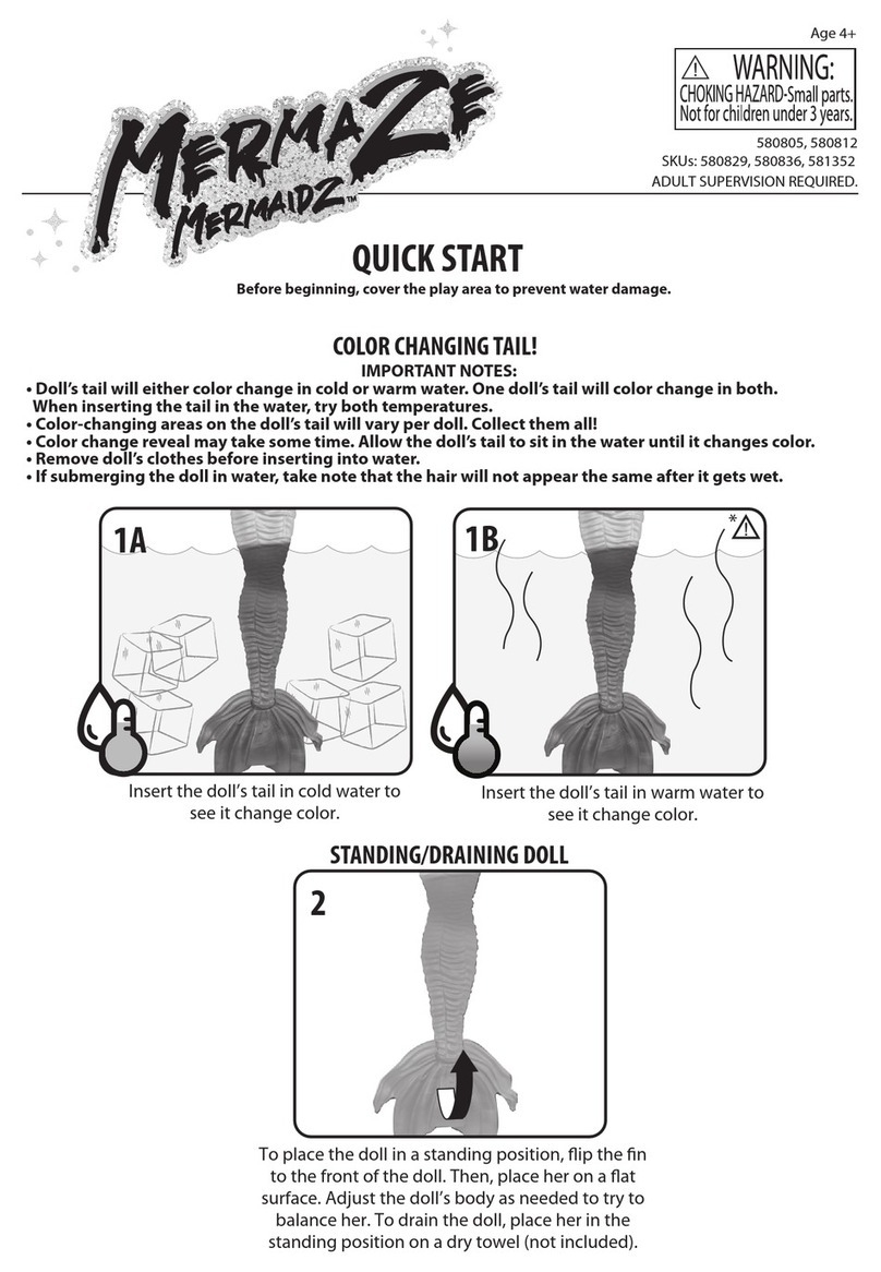MGA Mermaze Mermaidz User manual