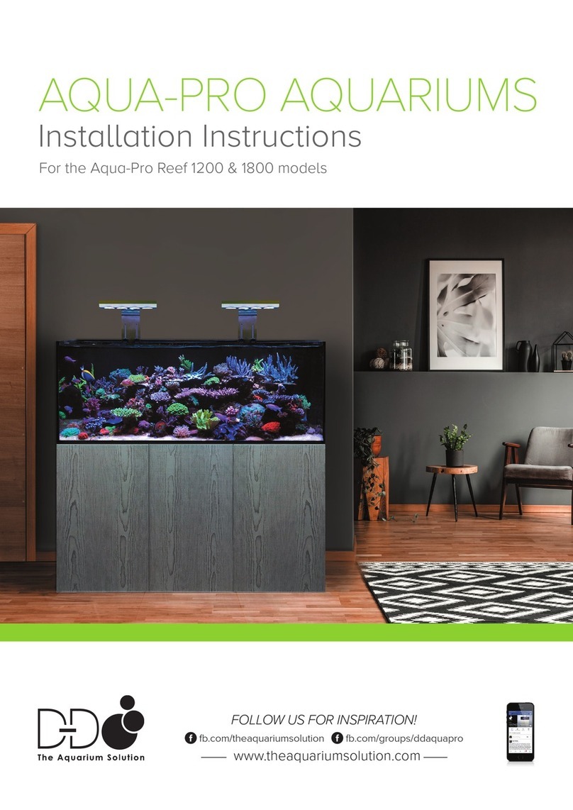 D-D The Aquarium Solution Aqua-Pro Reef 1200 User manual