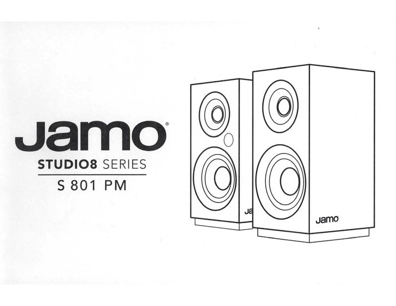 JAMO STUDIO8 Series manual