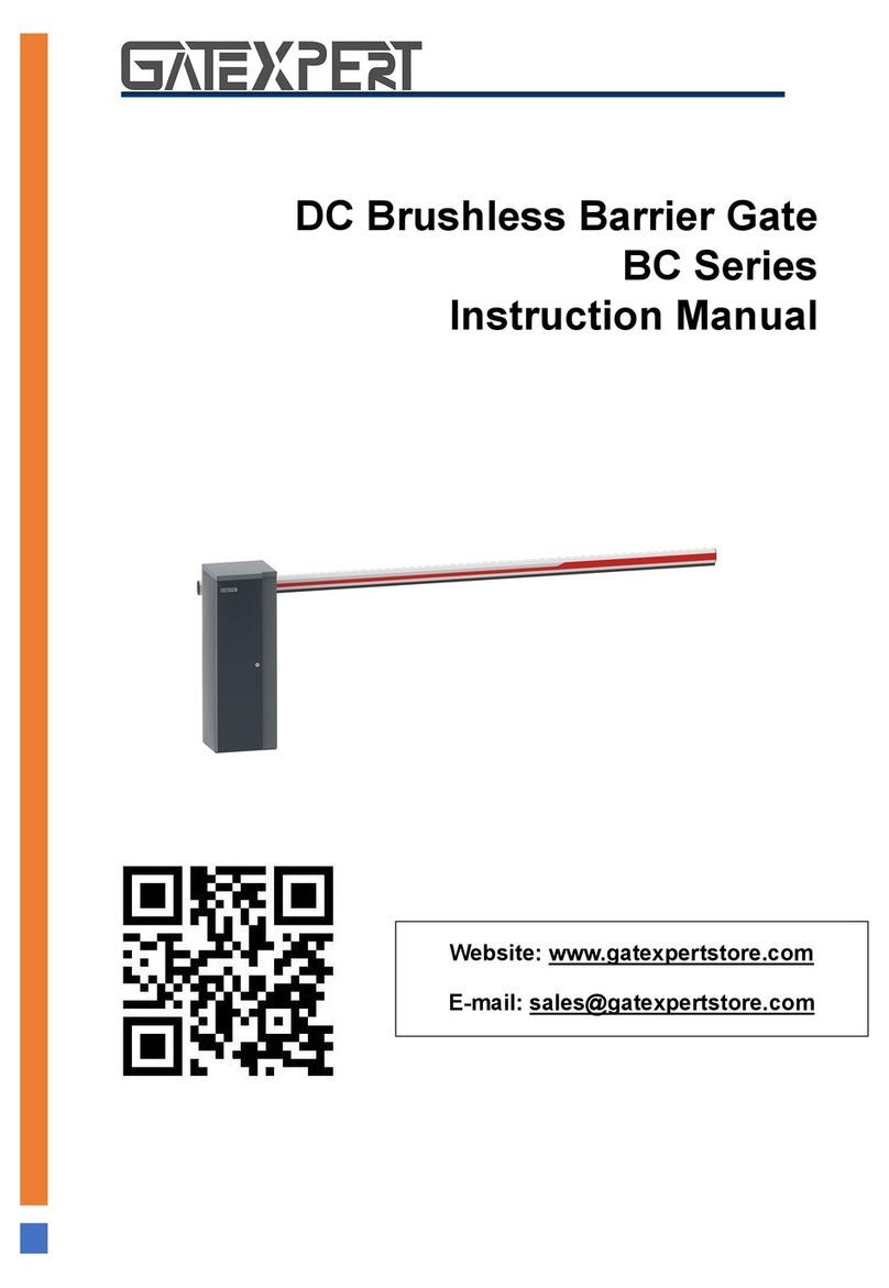 GATEXPERT BC Series instruction manual