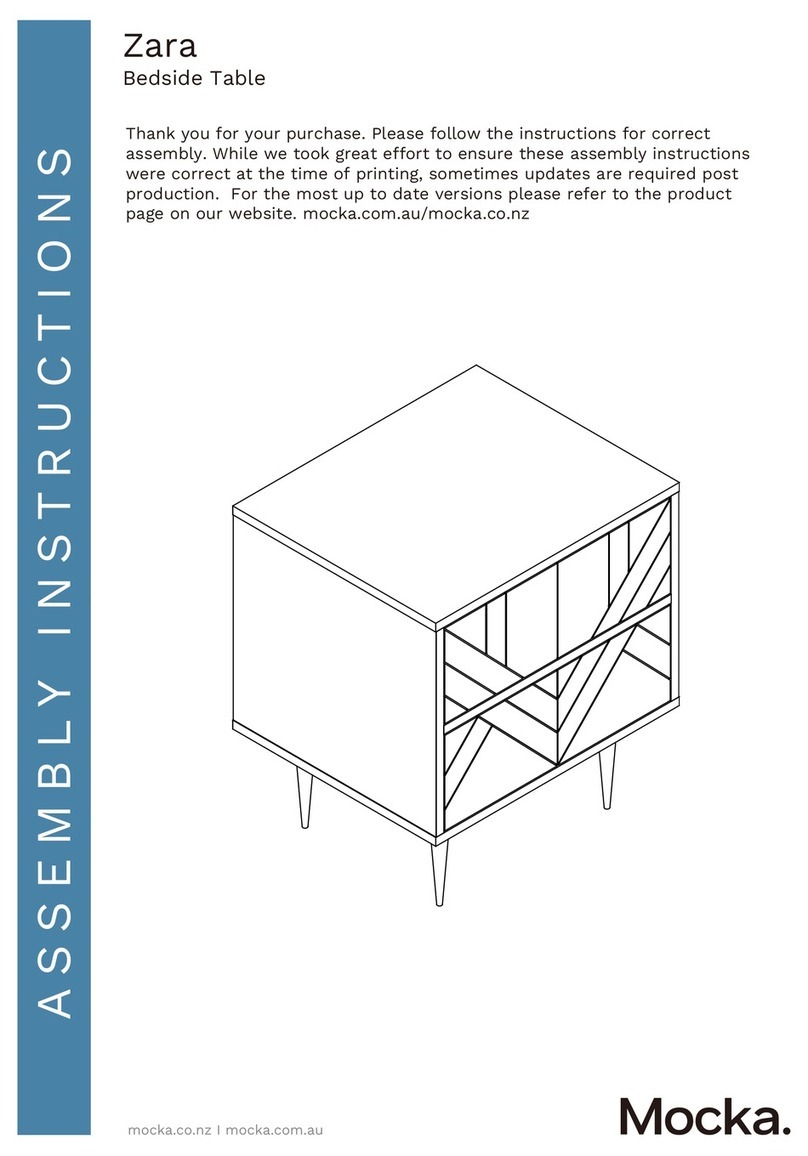 Mocka Zara Assembly instructions