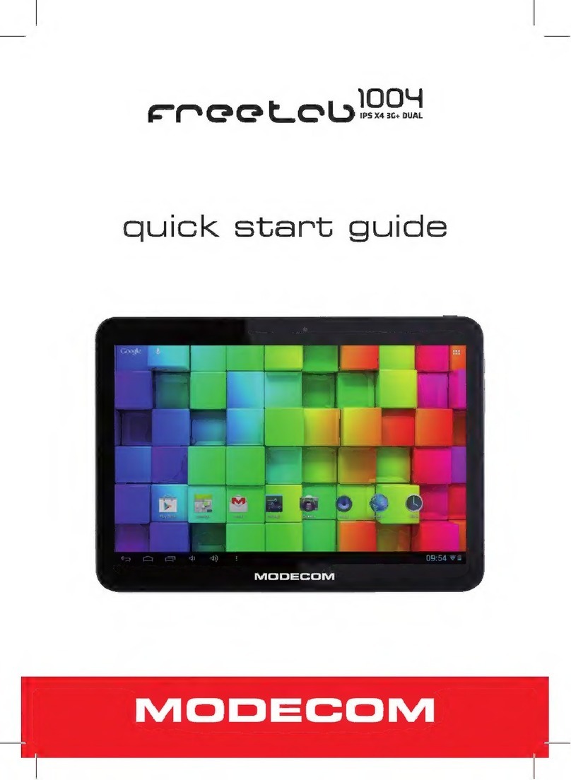 Modecom freetab 1004 IPS X4 3G+ DUAL User manual Modecom freetab 1004 IPS X4 3G+ DUAL User manual