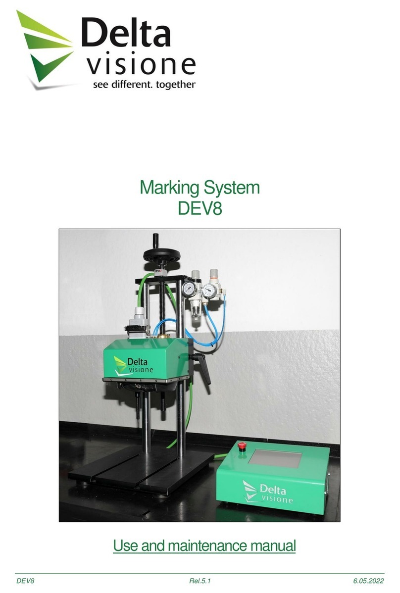 Delta Visione DEV8 User manual