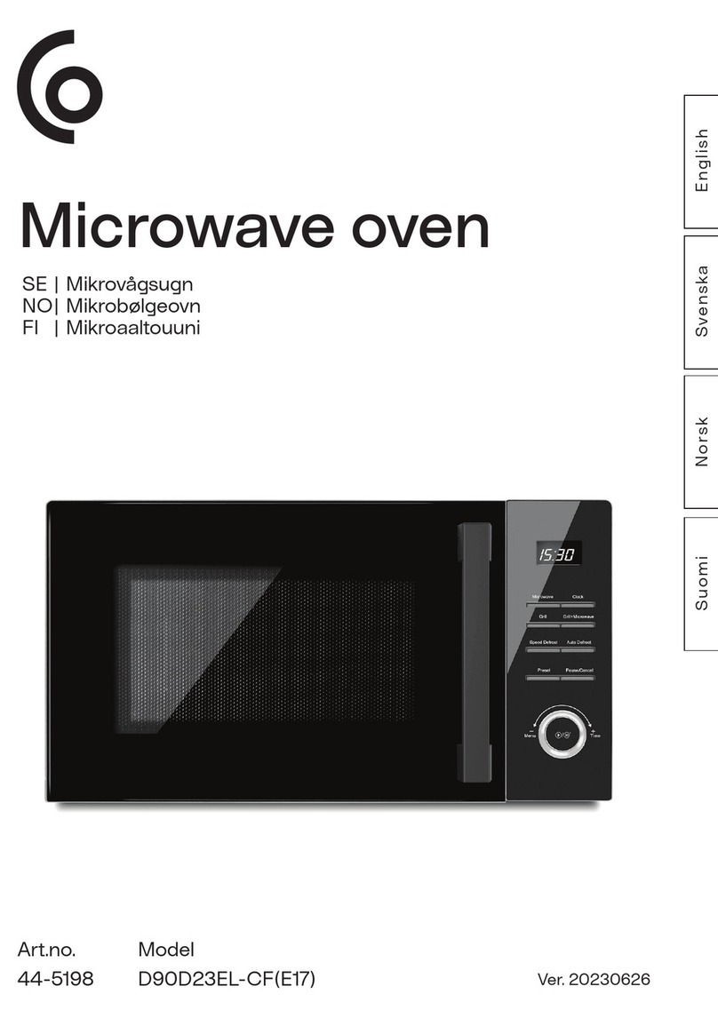 Clas Ohlson D90D23EL-CF manual