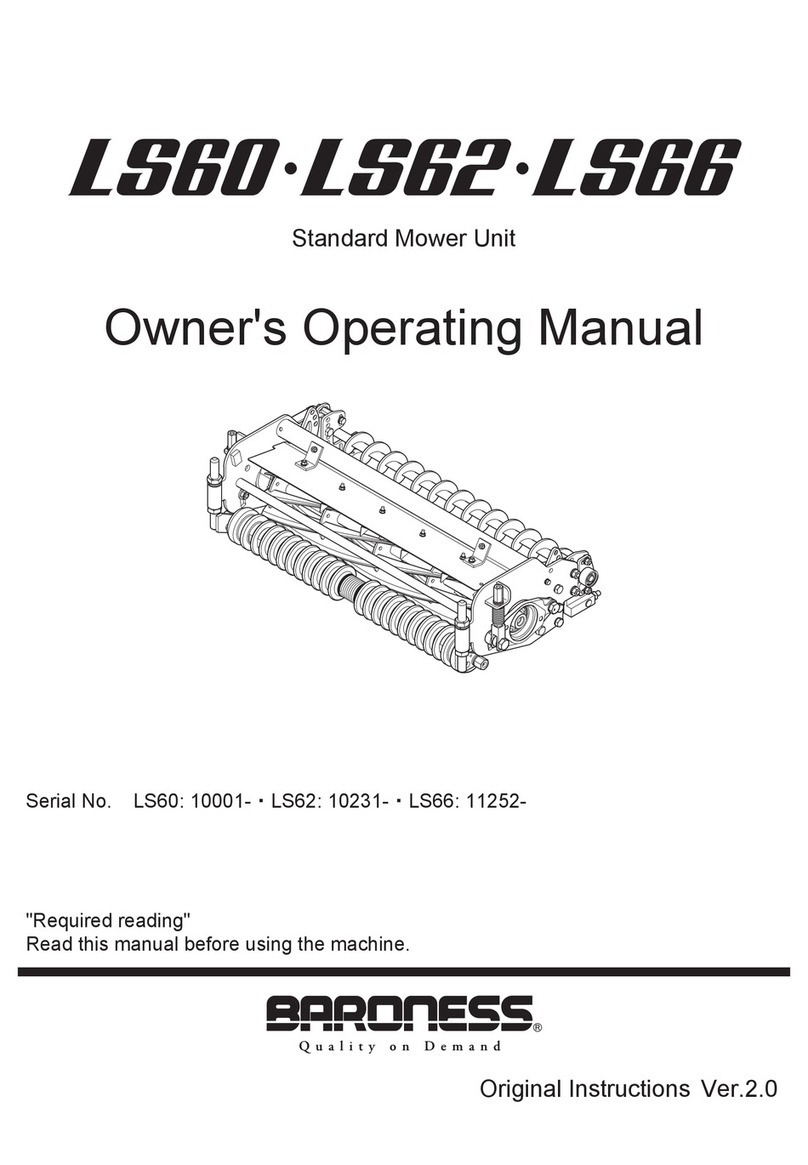 Baroness LS60 Owner's operating manual